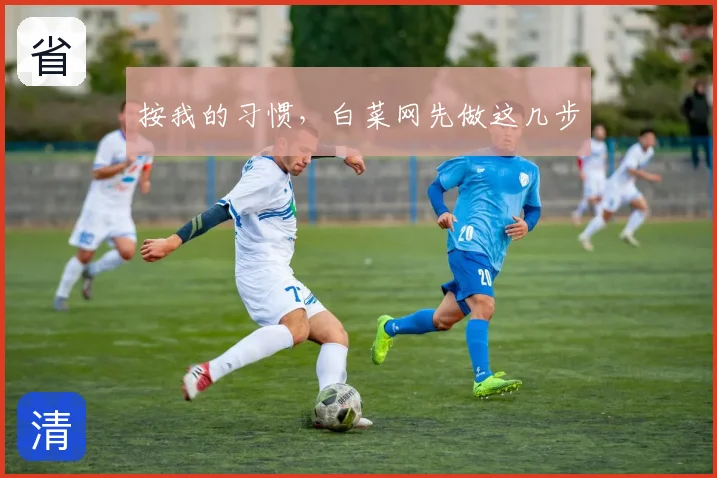 按我的习惯,白菜网先做这几步